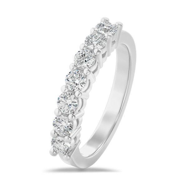 Ringe - Memoire Ring mit Labordiamanten von 0.70 Karat in 950 Platin