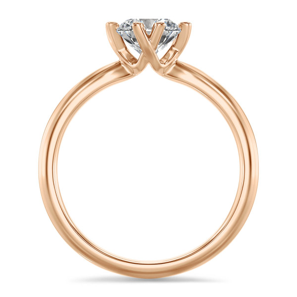 Ringe - 2.00 Karat Solitärring mit Labordiamant aus Rotgold