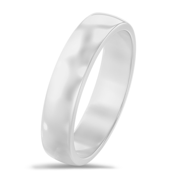 Ringe - Ehering mit leicht gebogener Oberfläche von 5.00 mm aus Platin