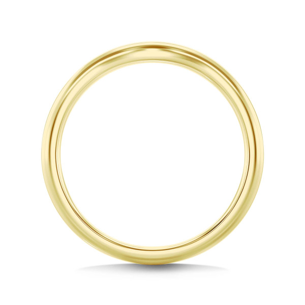 Ringe - Geschwungener Memoire Ring aus Gelbgold