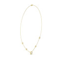 1.80 carat lab grown diamond satellite necklace in yellow gold