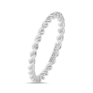 18 Kt white gold with palladium