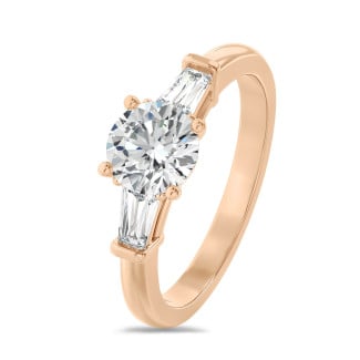 18 Kt red gold