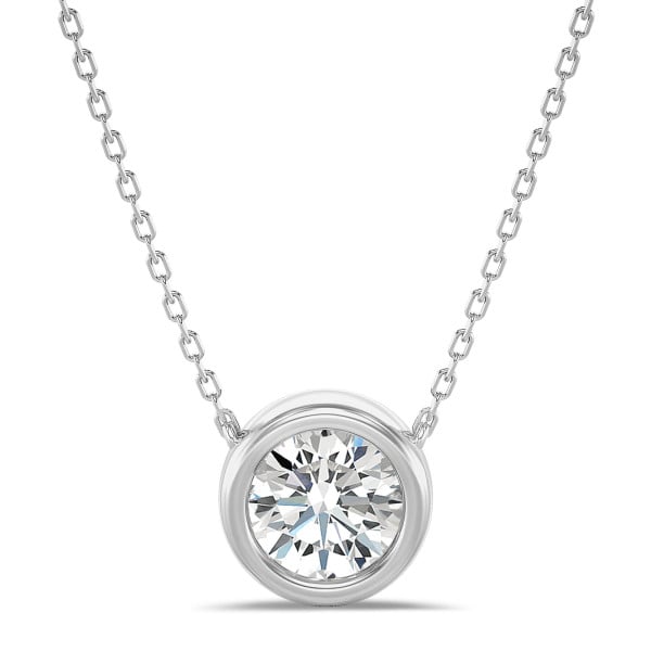 Search all PLP - 1.00 carat pendentif satellite en or blanc et diamant de laboratoire
