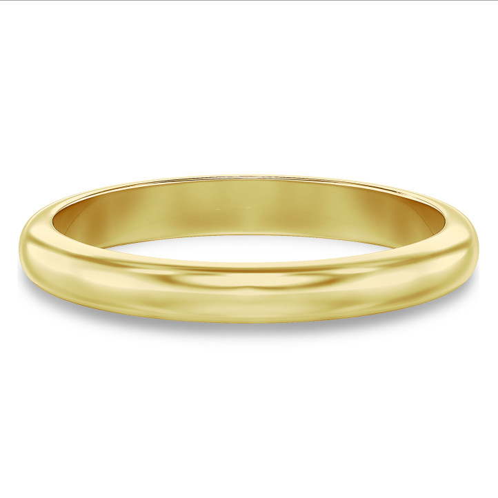 Alliance jonc parisien de 3.00 mm en or jaune