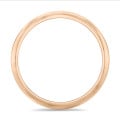 Alliance jonc parisien de 5.00 mm en or rouge