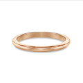 Alliance jonc parisien de 2.00 mm en or rouge
