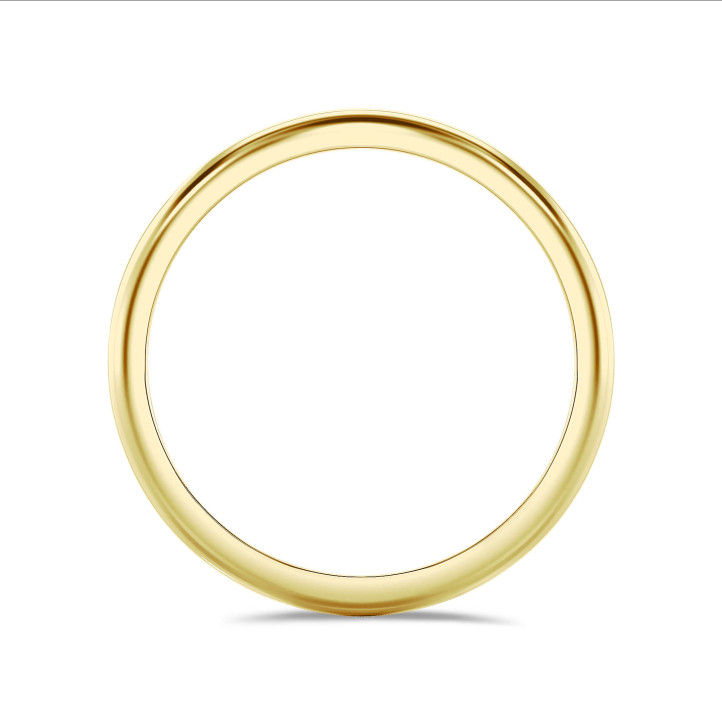 Alliance jonc parisien de 2.00 mm en or jaune