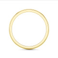 Alliance demi-jonc de 2.00 mm en or jaune