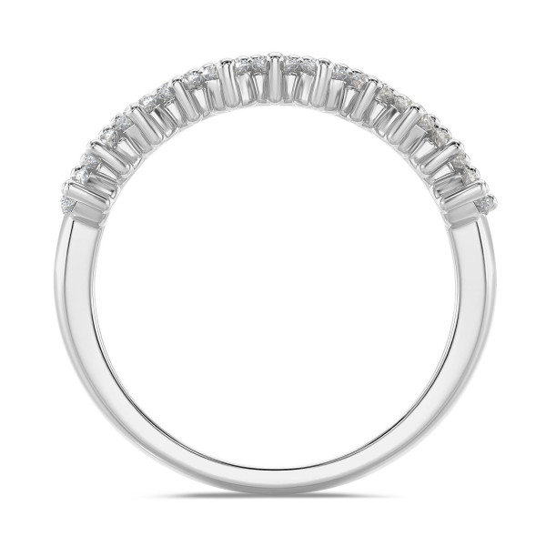 Search all PLP - Anello eternity con diamante da 1,20 carati coltivato in laboratorio in oro bianco