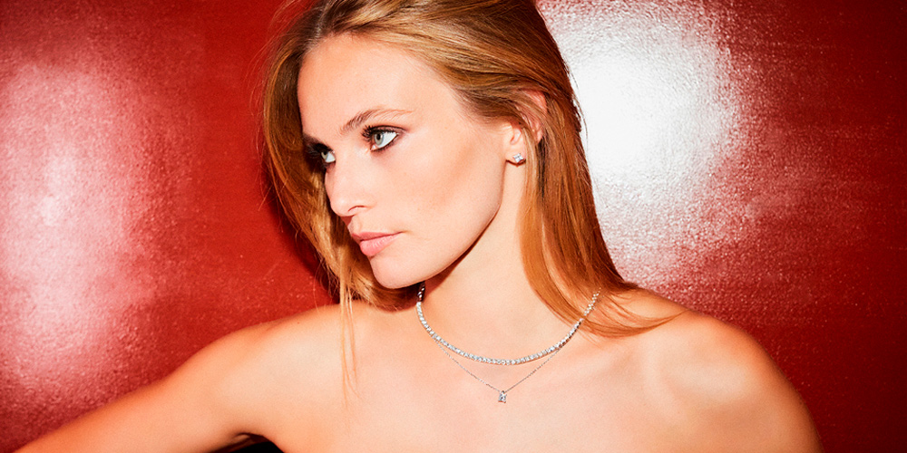 Diamanten ketting