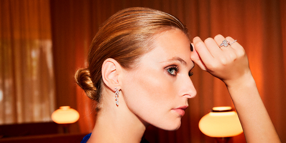 Boucles d'oreilles diamant Valquère