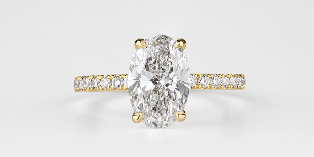 Diamanten verlovingsring
