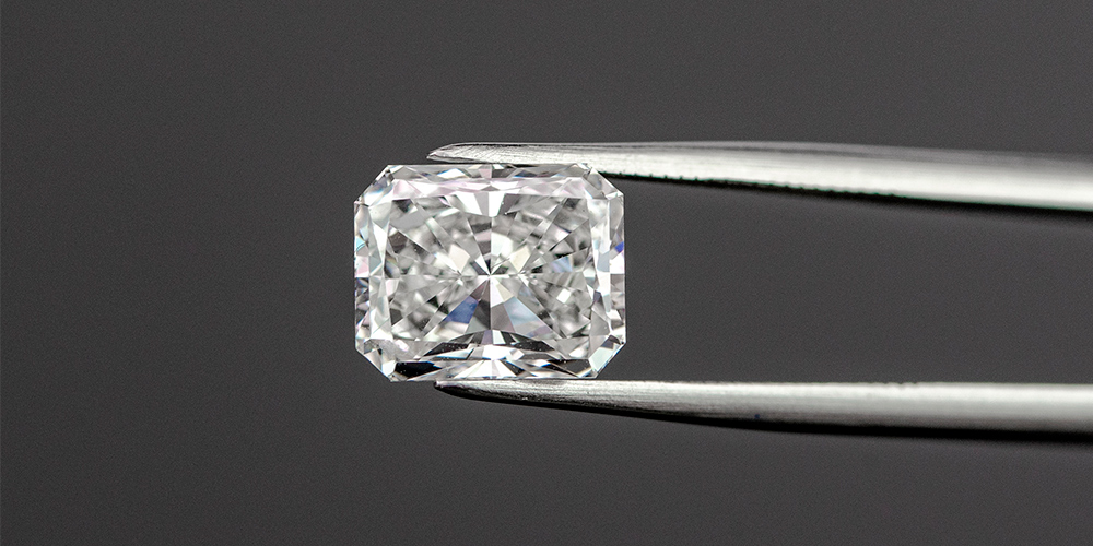 Ermerald cut diamant