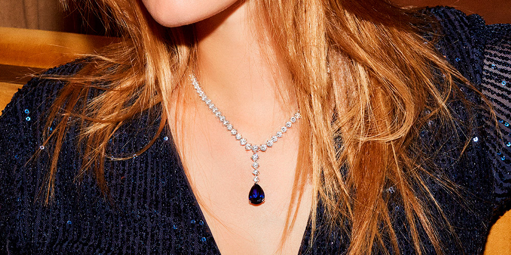 Diamond necklace gift