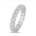 3.40 karaat alliance in wit goud met ronde lab grown diamanten