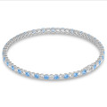 3.50 karaat lab grown diamanten tennisarmband in wit goud