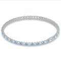 3.70 karaat lab grown diamanten tennisarmband in wit goud