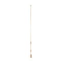 2.00 karaat lab grown diamanten satelliet halsketting in rood goud