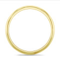 Trouwring met bol oppervlak van 4.00 mm in geel goud