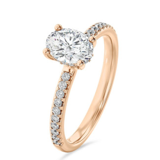 18 Kt rood goud