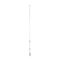 2.30 karaat lab grown diamanten satelliet halsketting in wit goud