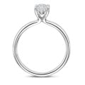 3.00 karaat solitaire ring met Marquise lab grown diamant in wit goud