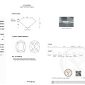 Unieke 10.14 ct lab grown Elongated Old Mine Cushion geslepen diamanten ring in geelgoud