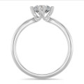 1.beyaz altın, laboratuvarda yetiştirilmiş pırlantalı 50 karat tektaş yüzük
