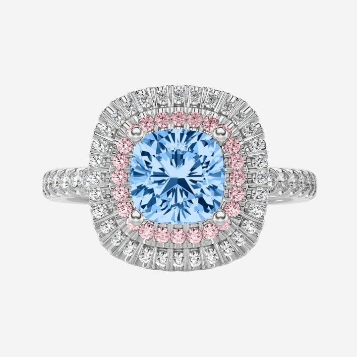 double halo ring
